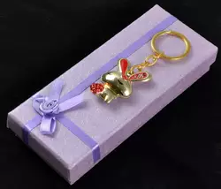 Брелок в подарунковій коробці "Кролик" №6960-972-3