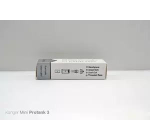 Клиромайзер Kanger Mini ProTank 3 Dual coil EC-024