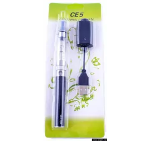 Электронная сигарета CE-5, 650 mAh (блистерная упаковка) №609-39 Black