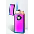 Дугова електроімпульсна USB - Газова запальничка 2в1 ⚡️???? (індикатор заряду????) HL-421 Colorful-ice