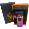 Електрична та газова запальничка Україна (з USB-зарядкою⚡️) HL-433 Colorful-ice