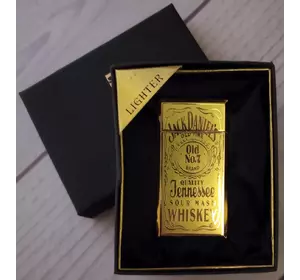 Запальничка у подарунковій коробці Jack Daniels Whiskey (турбо полум'я ????) D222