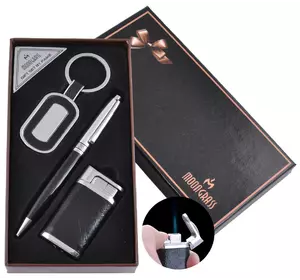 Брелок подарунковий набір, ручка, запальничка (Гостре полум'я) AL-609