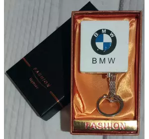 Запальничка подарункова з брелоком (Звичайне полум'я ????) BMW 'FASHION' D282-2