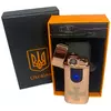 Електрична та газова запальничка Україна (з USB-зарядкою⚡️) HL-433 Golden-ice