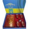 Подарунковий набір з флягою для чоловіків Ukraine ???????? 6х1 TZ-11