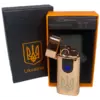 Електрична та газова запальничка Україна (з USB-зарядкою⚡️) HL-431 Golden-ice