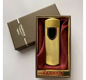 USB ⚡️ Запальничка FASHION у подарунковій упаковці (Спіраль розжарювання) USB-95 Gold