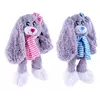 М'яка іграшка Кролик вухатий з шарфом (не набита) 30 см №30157