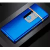 Сенсорна USB Запальничка ⚡️ (спіраль розжарювання) HL-482 Blue