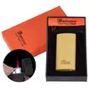 Газова запальничка в подарунковій упаковці Broad (Турбо полум'я) XT-4975 Gold