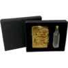 Запальничка бензинова 'Дракон' у подарунковій коробці + балончик бензину HL-372-3