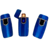 Сенсорна USB Запальничка ⚡️ (спіраль розжарювання) HL-481 Blue satin