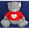 М'яка іграшка Ведмедик Тедді в кофті LOVE ❤️ (28 см, ГП) №1565-28