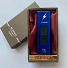 USB ⚡️ Електроімпульсна запальничка GLBIRD ⚡️ в подарунковій упаковці fashion USB-100 blue