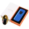 USB запальничка в подарунковій коробці LIGHTER HL-134 Blue