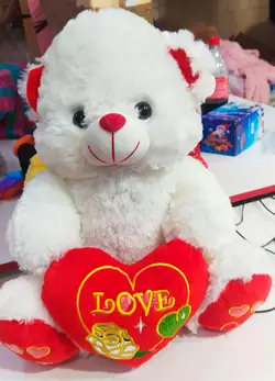 М'яка іграшка Ведмідь із серцем (не набита) №6м