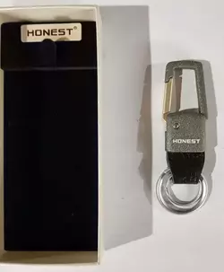 Брелок-карабін Honest (подарункова коробка) HL-278 Silver