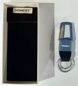 Брелок-карабін Honest (подарункова коробка) HL-278 Blue
