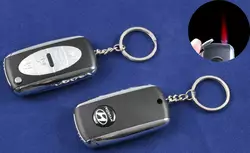 Запальничка-брелок ключ від авто Hyundai (Турбо полум'я) №4125-1