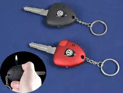 Запальничка кишенькова ключ авто Volkswagen (звичайне полум'я) №3780-1