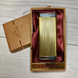 Запальничка в подарунковій коробці TIGER 'FASHION' D123 Gold