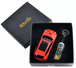 Подарунковий набір 2в1 Сувенірна запальничка + брелок Porsche Cayenne №4426