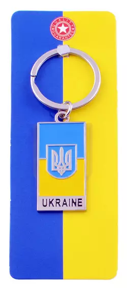 Брелок Герб з Прапором Ukraine ???????? UK-111A