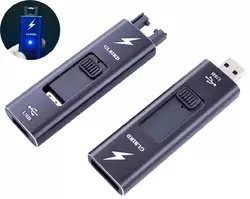 Електроімпульсна запальничка GLBIRD (USB) HL-139 Black