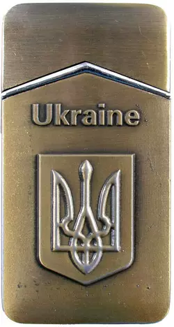 Запальничка кишенькова Україна (турбо полум'я) №4406