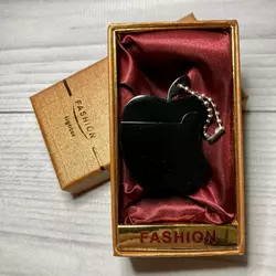 Запальничка подарункова-кремнієва Apple (звичайне полум'я ????) FASHION D53 black