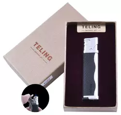 Зажигалка подарочная TELING (Турбо пламя) №4507 Silver