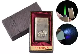 Запальничка в подарунковій коробці 100 гривень (Турбо полум'я, Ліхтарик) №UA-13