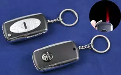 Запальничка-брелок ключ від авто Toyota (Турбо полум'я) №4125-2