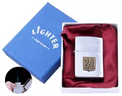 Запальничка в подарунковій коробці Україна (Гостре полум'я) UA-28