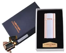USB запальничка в подарунковій упаковці Lighter (Спіраль розжарювання) HL-46-3