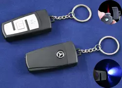 Запальничка-брелок ключ від авто Volkswagen (Турбо полум'я????, Ліхтарик????) №4161-3