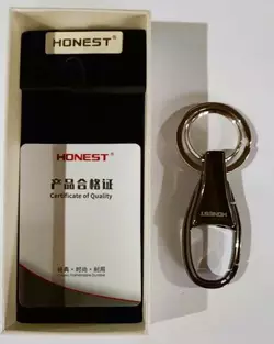 Брелок Honest (подарункова коробка) HL-273 Silver
