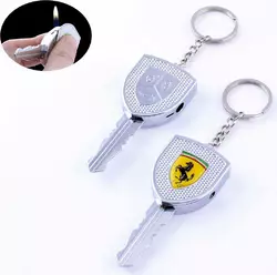 Запальничка кишенькова ключ Ferrari (звичайне полум'я) №4201