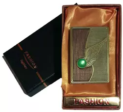 Запальничка подарункова крило слайдер (Звичайне полум'я) 'Fashion' D304-3