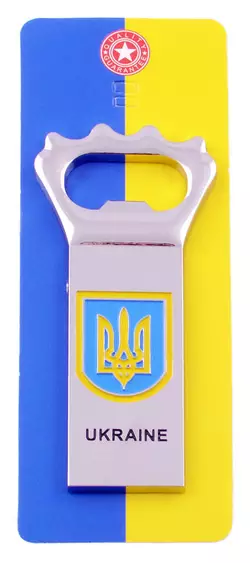 Магніт-відкривалка Герб Ukraine UK-116A