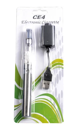 Электронная сигарета CE-4, 900 mAh (блистерная упаковка) №609-33 silver