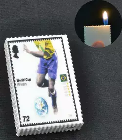Запальничка кишенькова марки World Cup (звичайне полум'я) №2563-5