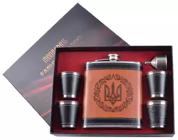 Подарунковий набір з флягою для чоловіків Україна YY-011