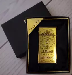 Запальничка у подарунковій коробці Jack Daniels Whiskey (турбо полум'я ????) D222