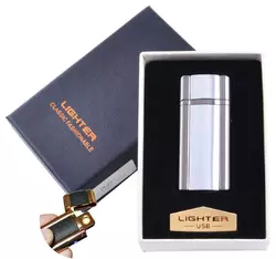 USB запальничка в подарунковій упаковці Lighter (Спіраль розжарювання) №HL-45-5
