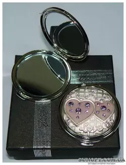 Косметичне Дзеркальце в подарунковій упаковці Франція №6960-M63P-16