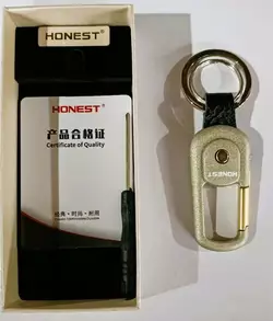 Брелок Honest з ліхтариком (подарункова коробка) HL-274 Silver