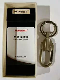 Брелок Honest (подарункова коробка) HL-272 Silver