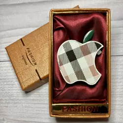 Запальничка подарункова Apple (звичайне полум'я ????) FASHION D43-8